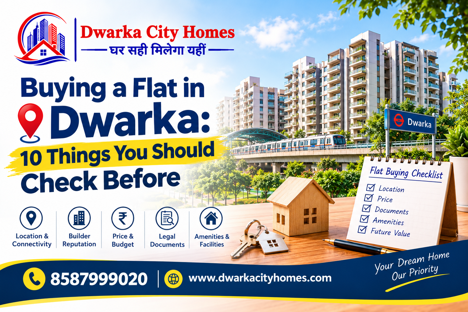 Buying a Flat in Dwarka 10 Things You Should Check Before