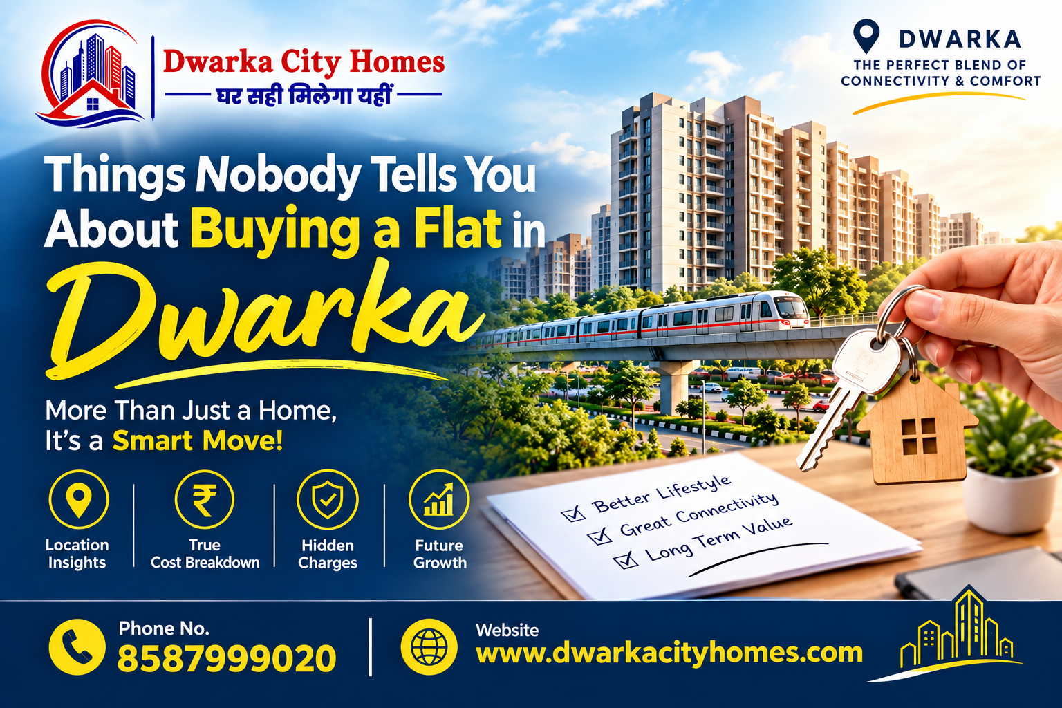 Things Nobody Tells You About Buying a Flat in Dwarka 